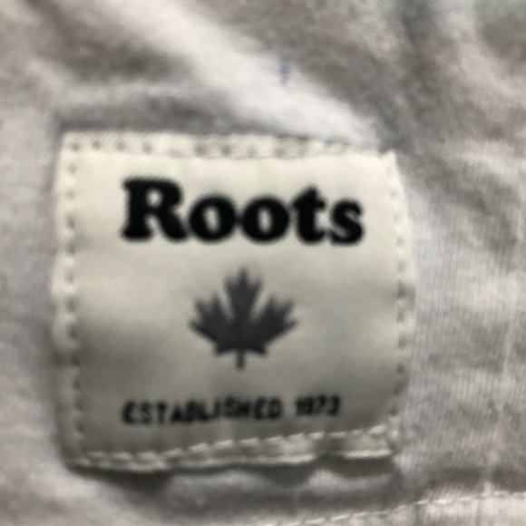 🎄 Roots watercolour T-shirt SZ S purple/blue - Picture 8 of 9